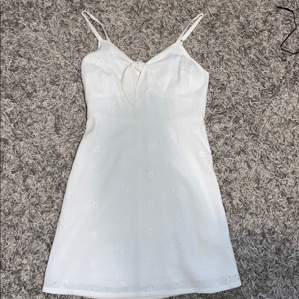 White Hollister dress